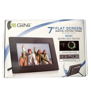 GiiNii 7” Flat Screen Digital Picture Frame